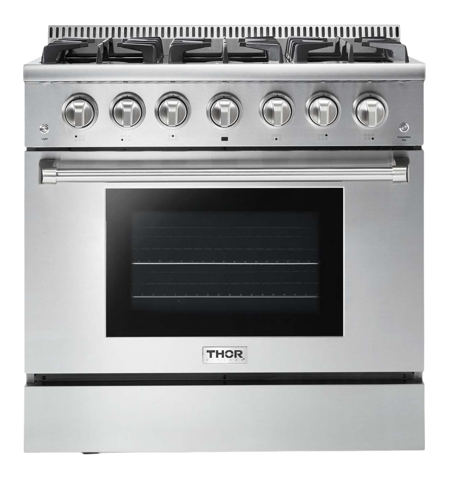 THOR Kitchen 36 Inch Professional Liquid Propane Range (HRG3618ULP)