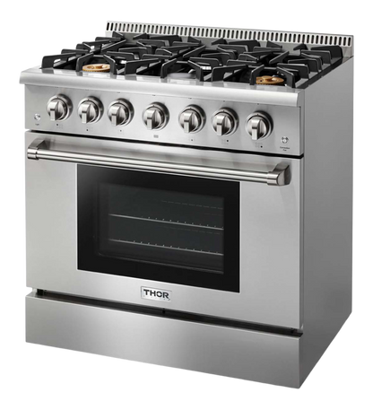 THOR Kitchen 36 Inch Professional Liquid Propane Range (HRG3618ULP)