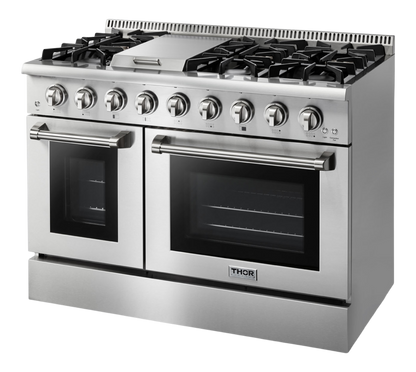 THOR Kitchen 48 Inch Gas Range Professional (HRG4808U)