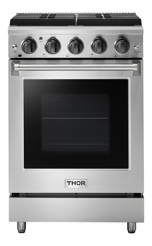 THOR Kitchen 24 Inch Liquid Propane Range (LRG2401ULP)