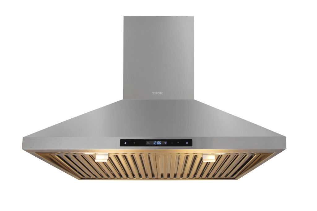 THORE 30 Inch Wall Mount Range Hood In Stainless Steel Model (HRH3007)