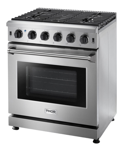 THOR Kitchen 30 Inch Liquid Propane Range (LRG3001ULP)