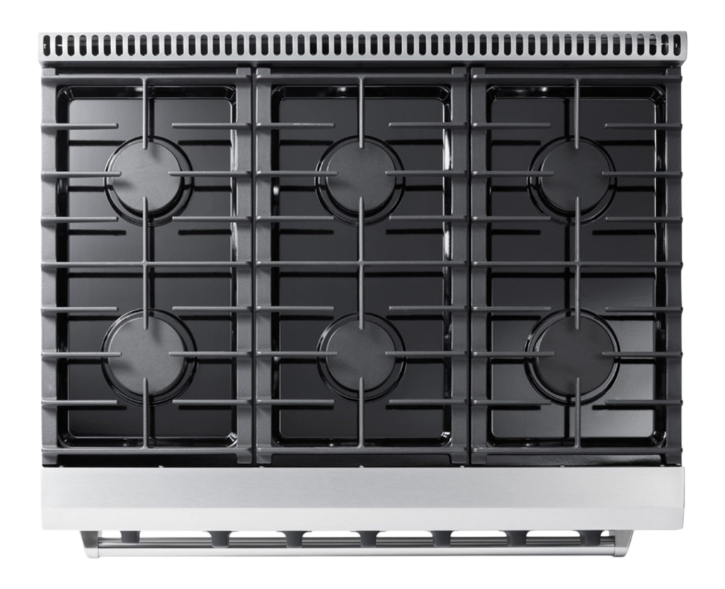 THOR Kitchen 36 Inch Gas Range Model (LRG3601U)