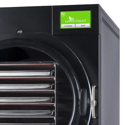 Harvest Right Large Home Pro Freeze Dryer with XL Premier Vacuum Pump, 6 Trays and Mylar Starter Kit in Black (N-HRFDLBK-PP)