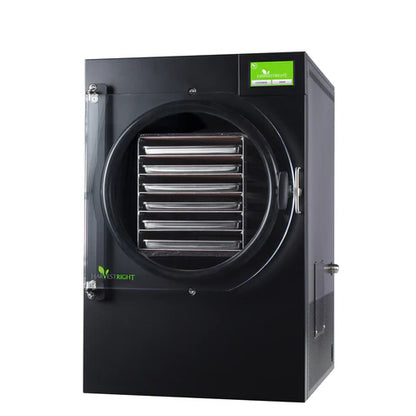 Harvest Right Large Home Pro Freeze Dryer with XL Premier Vacuum Pump, 6 Trays and Mylar Starter Kit in Black (N-HRFDLBK-PP)