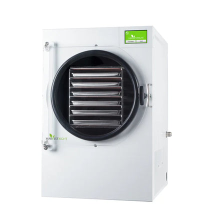 Harvest Right Large Home Pro Freeze Dryer with XL Premier Vacuum Pump, 6 Trays and Mylar Starter Kit in White (N-HRFDLWH-PP)