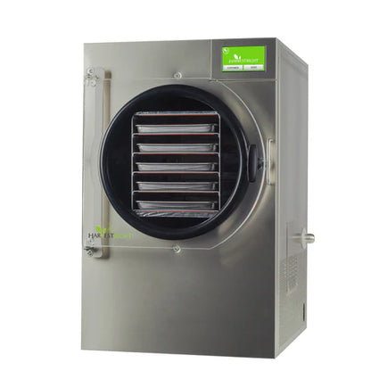 Harvest Right Medium Home Pro Freeze Dryer with Premier Vacuum Pump, 5 Trays and Mylar Starter Kit in Stainless Steel (N-HRFDMSS-PP)