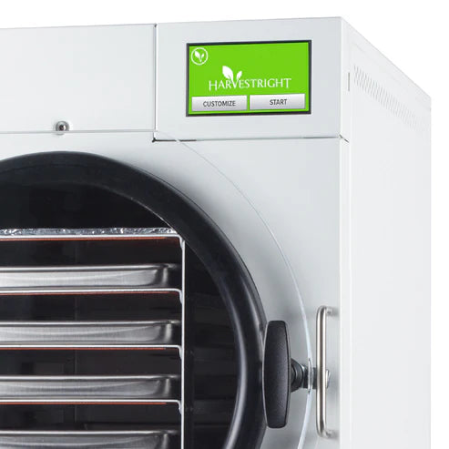 Harvest Right Medium Home Pro Freeze Dryer with Premier Vacuum Pump, 5 Trays and Mylar Starter Kit in White (N-HRFDMWH-PP)