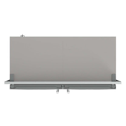 Forno Fortezza 60 Inch Convertible Refrigerator/Freezer with Modern Trim Kit, Stainless Steel, Total No Frost, with Automatic Ice Maker (FFFFD1738-60MG)