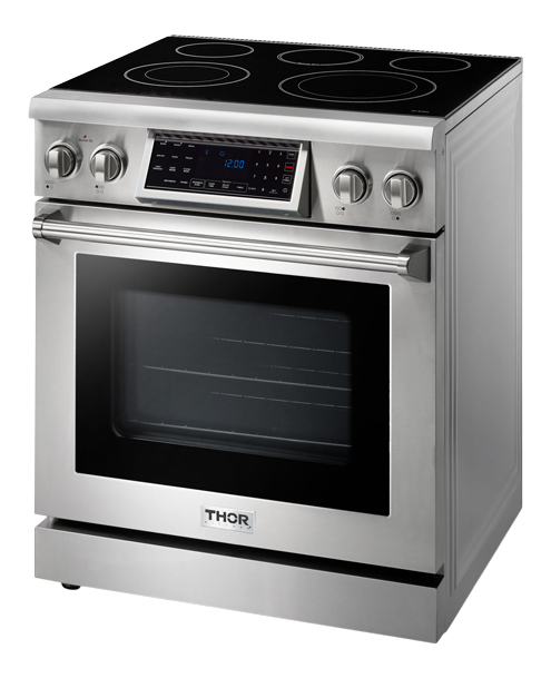 THOR Kitchen 30 Inch Tilt Panel Electric Range Professional Model (TRE3001)