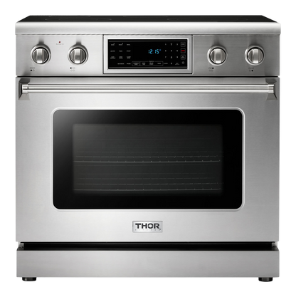 THOR Kitchen 36 Inch Tilt Panel Electric Range Professional (TRE3601)