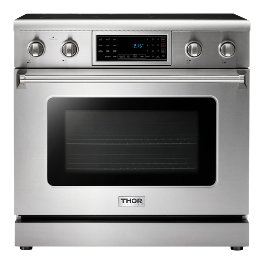 THOR Kitchen 36 Inch Tilt Panel Electric Range Professional (TRE3601)