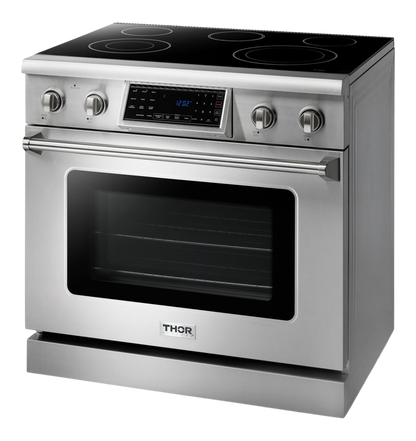 THOR Kitchen 36 Inch Tilt Panel Electric Range Professional (TRE3601)