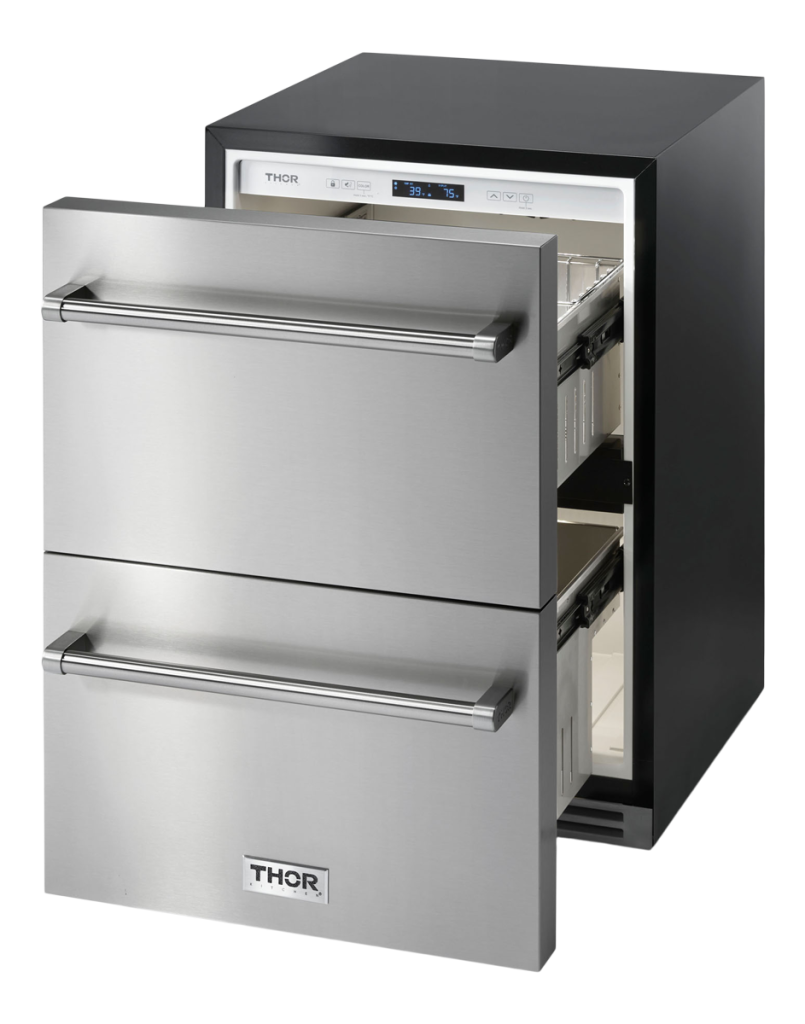 THORE 24 Inch Indoor Outdoor Refrigerator Drawer Model (TRF24U)