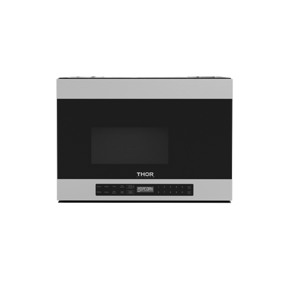 THOR Kitchen 24 Inch Convertible Over The Range Microwave With Ventilation (TOR24SS)