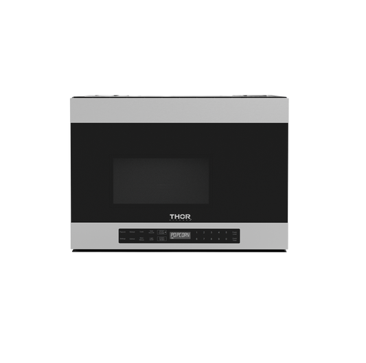 THOR Kitchen 24 Inch Convertible Over The Range Microwave With Ventilation (TOR24SS)