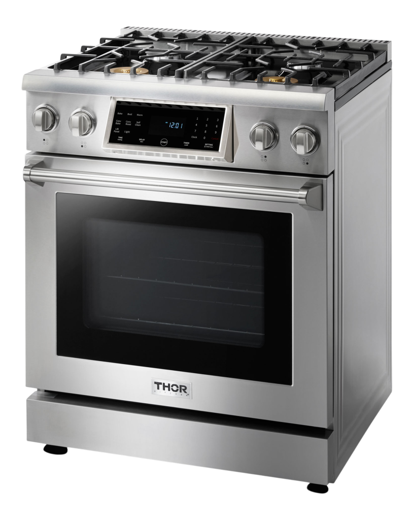 THOR Kitchen 30 Inch Tilt Panel Gas Range Professional Model (TRG3001)