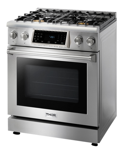 THOR Kitchen 30 Inch Tilt Panel Gas Range Professional Model (TRG3001)