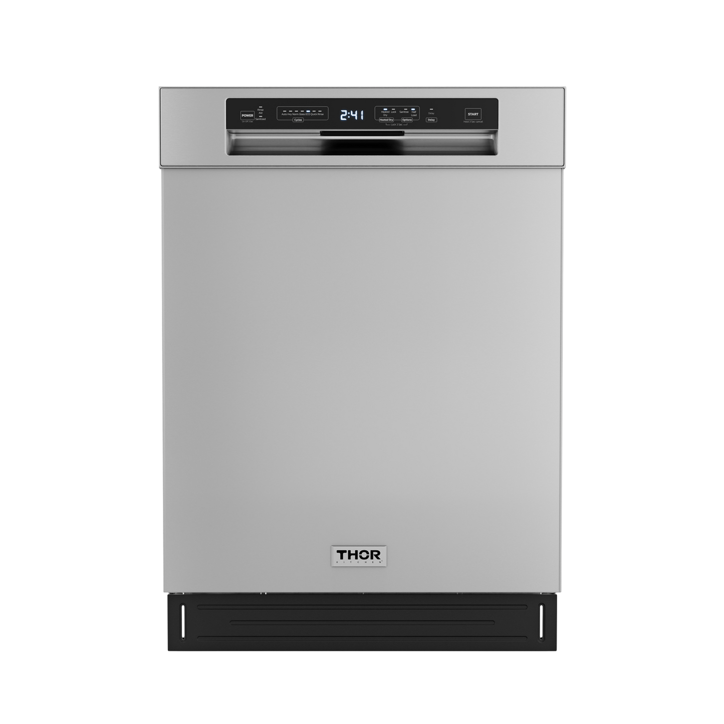 THOR Kitchen 24 Inch Built In Dishwasher In Stainless Steel Model (ADW24PF)