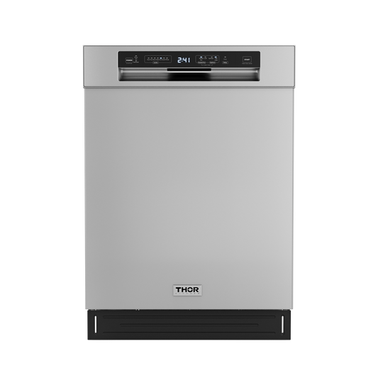 THOR Kitchen 24 Inch Built In Dishwasher In Stainless Steel Model (ADW24PF)