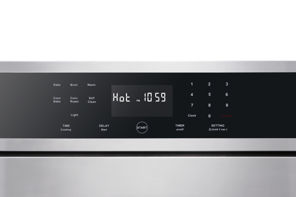 THOR Kitchen 30 Inch Professional Self-Cleaning Electric Wall Oven Model (HEW3001)