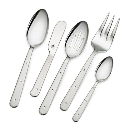 ZWilling Porterhouse 45-pc, 18/10 Stainless Steel, Flatware Set, Silver