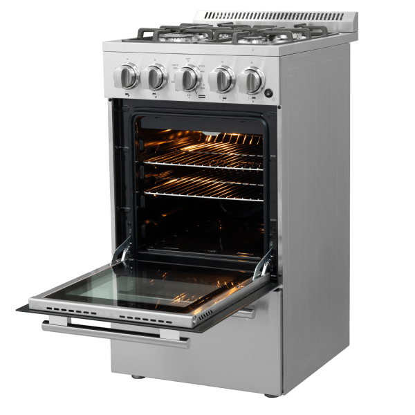 Forno Lamazze 20″ Freestanding Gas Range (FFSGS6265-20)