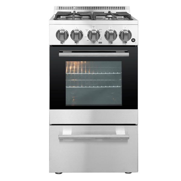 Forno Lamazze 20″ Freestanding Gas Range (FFSGS6265-20)