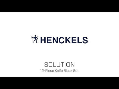 HENCKELS Solution 12-pc Knife Block Set